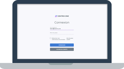Connexion au CRM CentrixOne