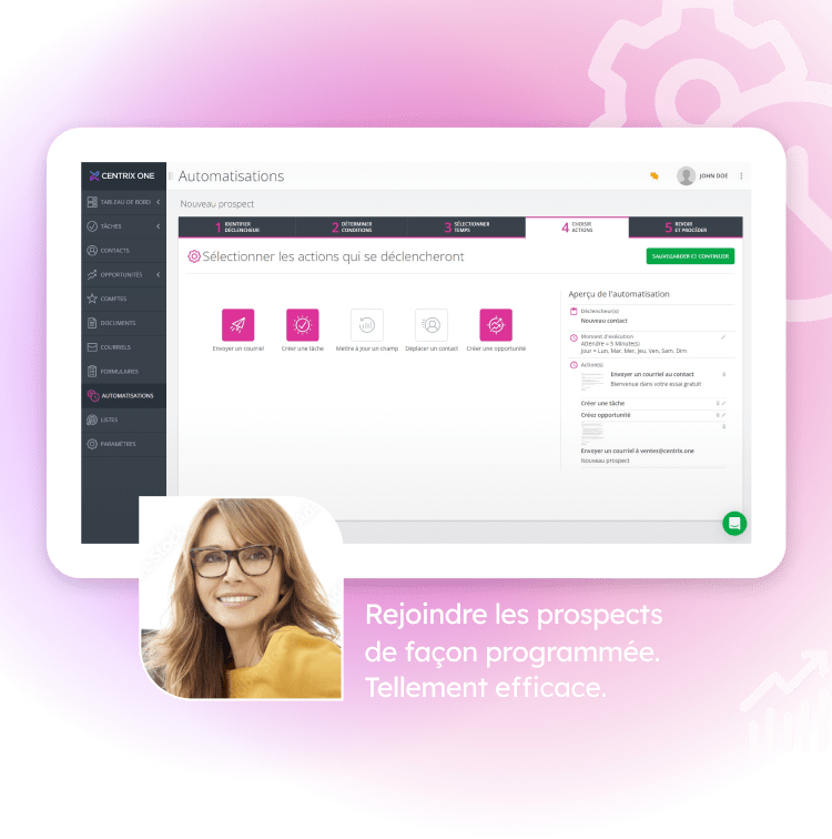 Automatisez vos ventes et marketing | CRM | Centrix.one