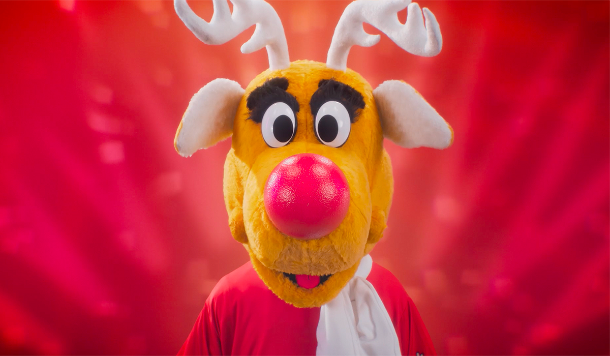 Operation Red Nose Reindeer Mascot